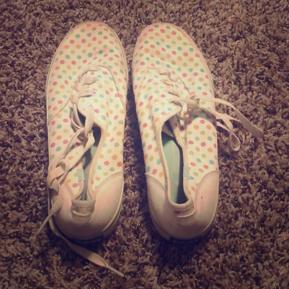 Keds polka dot shoes